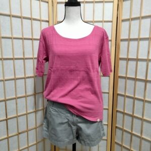 Hollister Pink Boxy Short Sleeve Tee